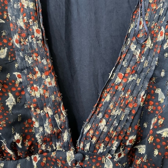 Urban Outfitters UO Printed Chiffon Mini Dress (D4) - Picture 8 of 10